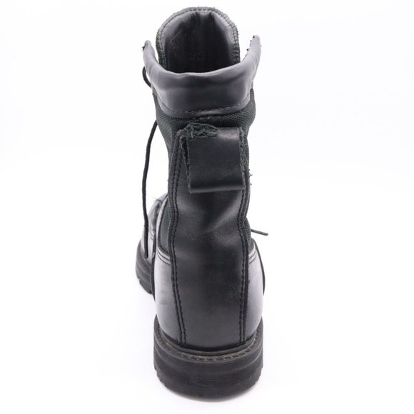 MATTERHORN Men 7.5R Leather Combat Boot GORETEX Vibram Steel Toe Black - Picture 3 of 16